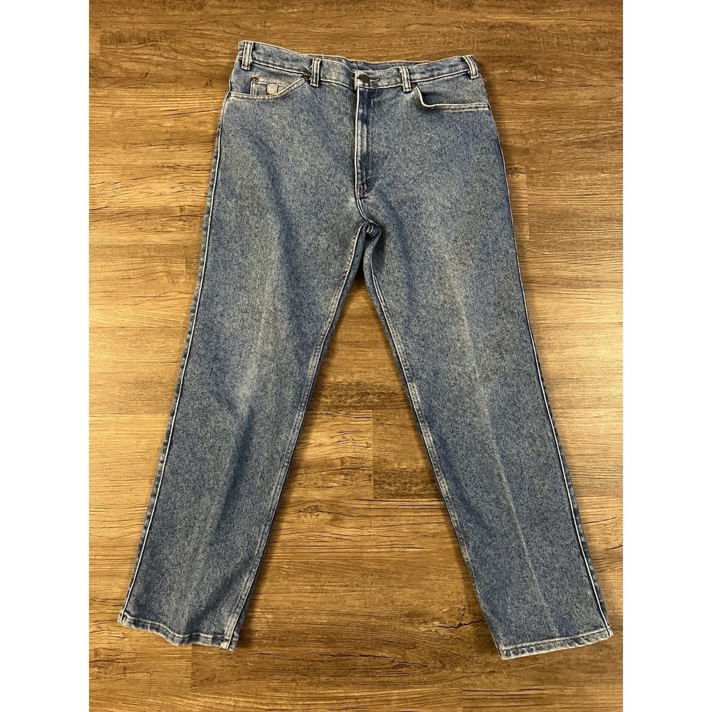 Vtg Levi Silver Medal Jeans Men Acid Wash Blue Denim 36X32 December 1991 B41
